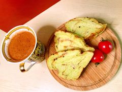 菠菜芋泥吐司-富贵面包公司(运河店)