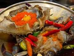 -草家酱蟹炭火烤肉店(珲春南路一店)