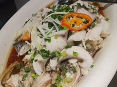 葱油淋花斑鱼-秋色客家菜(流塘店)