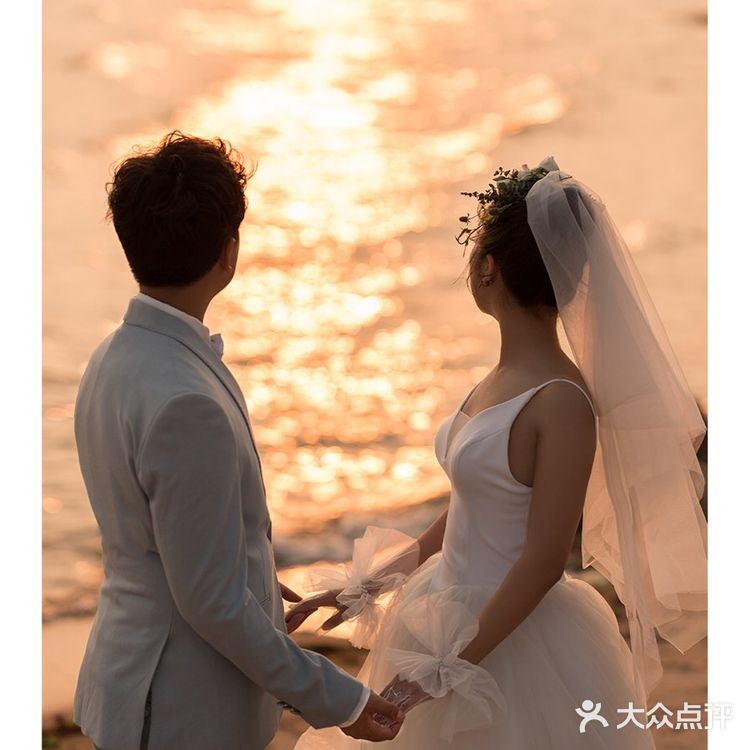 海景婚纱照