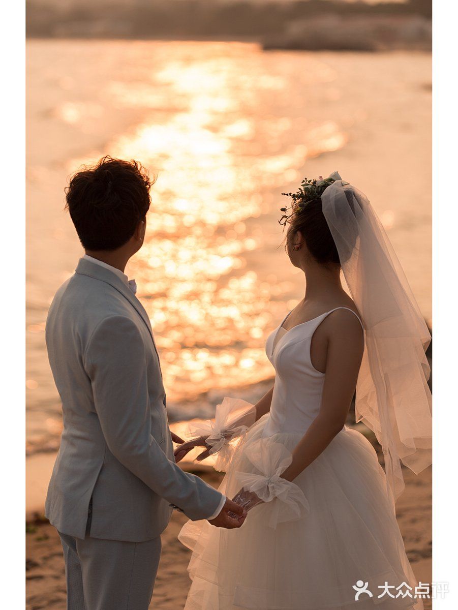 海景婚纱照