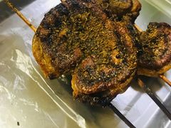 -老红桥炸灌肠牛肚锅烧烤(定福庄店)