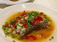 自制泡椒蒸银鳕鱼-皇朝会.经典传统粤菜(外滩店)