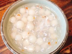 鸡头米圆子羹-鱼食饭稻·苏浙土菜17年老馆子(平江路店)