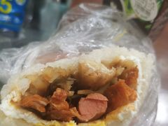 鸡蛋鸡柳味-糯米包油条(武汉大学店)