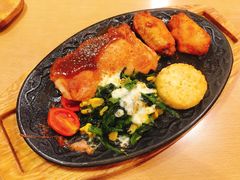 鸡翅配黑椒鸡排-萨莉亚意式餐厅(南开大悦城店)