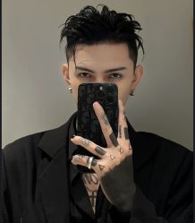 -海文先生国潮烫染男士理发馆