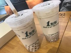 珍珠奶绿-1点点(银座和谐广场店)