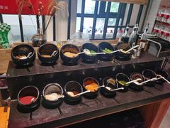 自助调料区-贰重天冰煮羊自助火锅(东坝店)