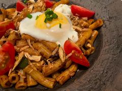 辣肉酱温泉蛋通心米粉-大树餐厅(益田假日店)