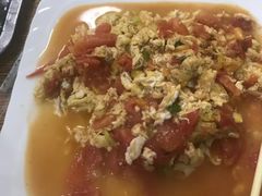 西红柿炒鸡蛋-胜泽眼镜烧烤(云霄路直营店)