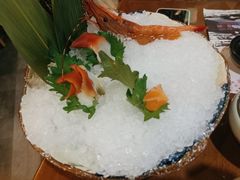 三文鱼刺身-大渔铁板烧(中山路八佰伴店)
