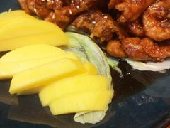 酸甜香芒鸡柳-又鸟pizza海南鸡饭(假日广场店)