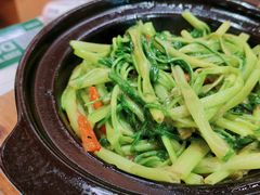 马拉盏炒通菜-香港深仔记茶餐厅(东门店)