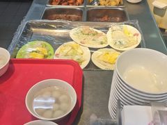 自助取餐区-北京大学-学五食堂