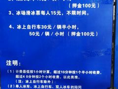 第一场冰场收费公告-紫竹院公园冰场