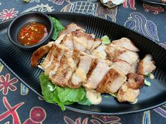 炭火烤猪颈肉-1218 GRILL 主厨
