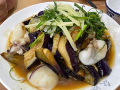 青芥茄子墨鱼仔-众源美食(光复阁店)