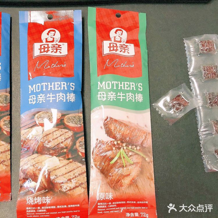 10元以下平价零食真香⑥母亲牌牛肉棒