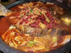 -探鱼·鲜青椒爽麻烤鱼(北京路天河城店)