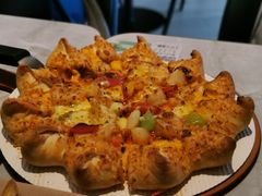 咸蛋黄花轮芝心比萨-必胜客(福州永嘉PH店)