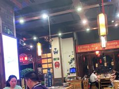 大堂-蜀辣居鲜货老火锅(双流万达店)