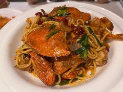 招牌香辣兰花蟹-不仔客海鲜烧烤270度海景餐厅(大东海店)