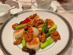 高山芦笋炒澳带-东富酒家(龙湖西溪天街店)