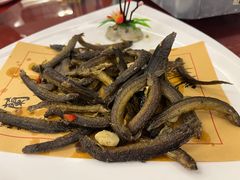 炸泥鳅-侗乡国宾馆中餐厅