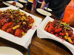 香辣小龙虾（大份）-海岛八号龙虾烧烤田鸡(蓝天路总店)