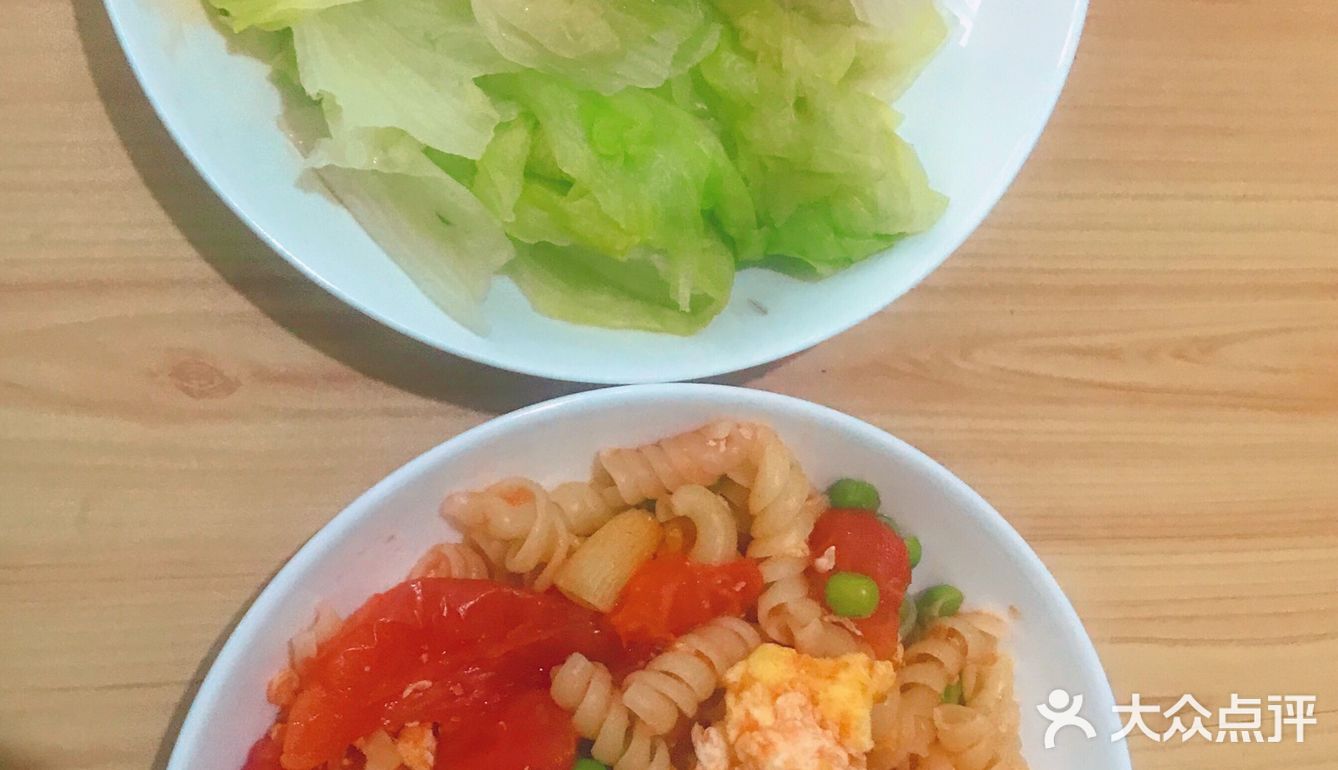 简单易学的减脂减肥餐:番茄鸡蛋炒意面