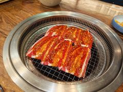 -明洞阿姨·韩式酱蟹烤肉·创意料理(三元桥店)