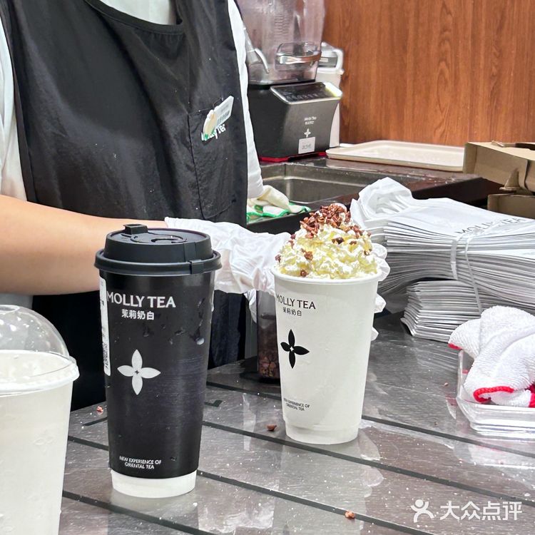 茉莉奶白一口醇香  正宗新国风奶茶！！！