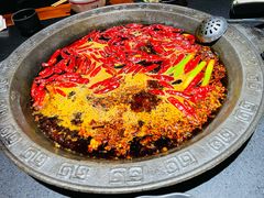 纯手工打造红汤锅-莽子老火锅(大坪店)