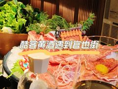 自助取餐区-官也街澳门火锅(新源里店)