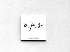 -O.P.S. CAFE