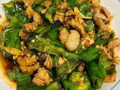辣椒炒黑猪肉-壹盏灯(华远店)