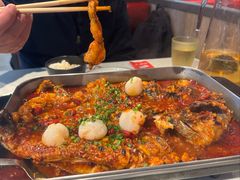 荔枝香辣味烤鱼-鱼酷活鱼烤鱼(南京水游城店)