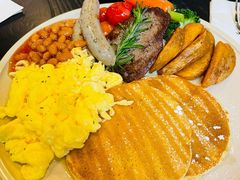 肉食拼盘松饼全餐-明谦·Coffee&Cocktail Bar(美您公园店)