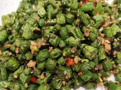 榄菜肉松炒四季豆-金翠河烧鹅粤式茶餐厅(龙湖三千集天街店)