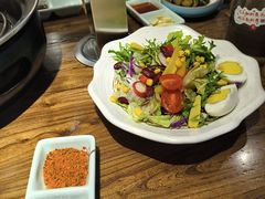 -明洞阿姨·韩式酱蟹烤肉·创意料理(三元桥店)