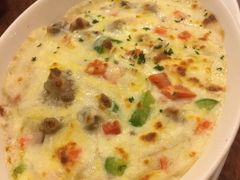 牛肉鲜奶汁芝士烤饭-玛格萝妮比萨屋(四平店)