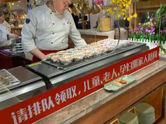 自助取餐区-悦橙烤肉海鲜自助(中央大街店)