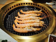 梅子酒，小杯子，配冰块-江户烧肉(高德店)