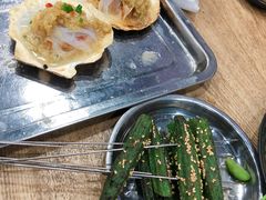 烤扇贝-老虎滩大连海鲜烧烤(建邺云锦路总店)