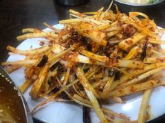 炝拌板筋-西塔隆太白烤牛肉馆(图们路店)