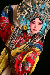 -胭脂猫京剧摄影