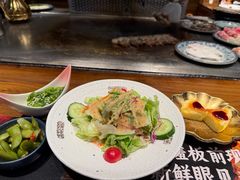 日式蔬菜沙拉-春田小幸铁板烧(忠义街店)