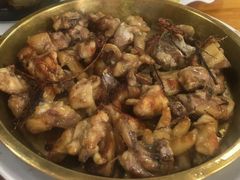 农家铜盘蒸鸡-苏记农家菜馆