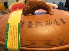 砂锅鱼头汤-风味小馆(天目湖宾馆店)